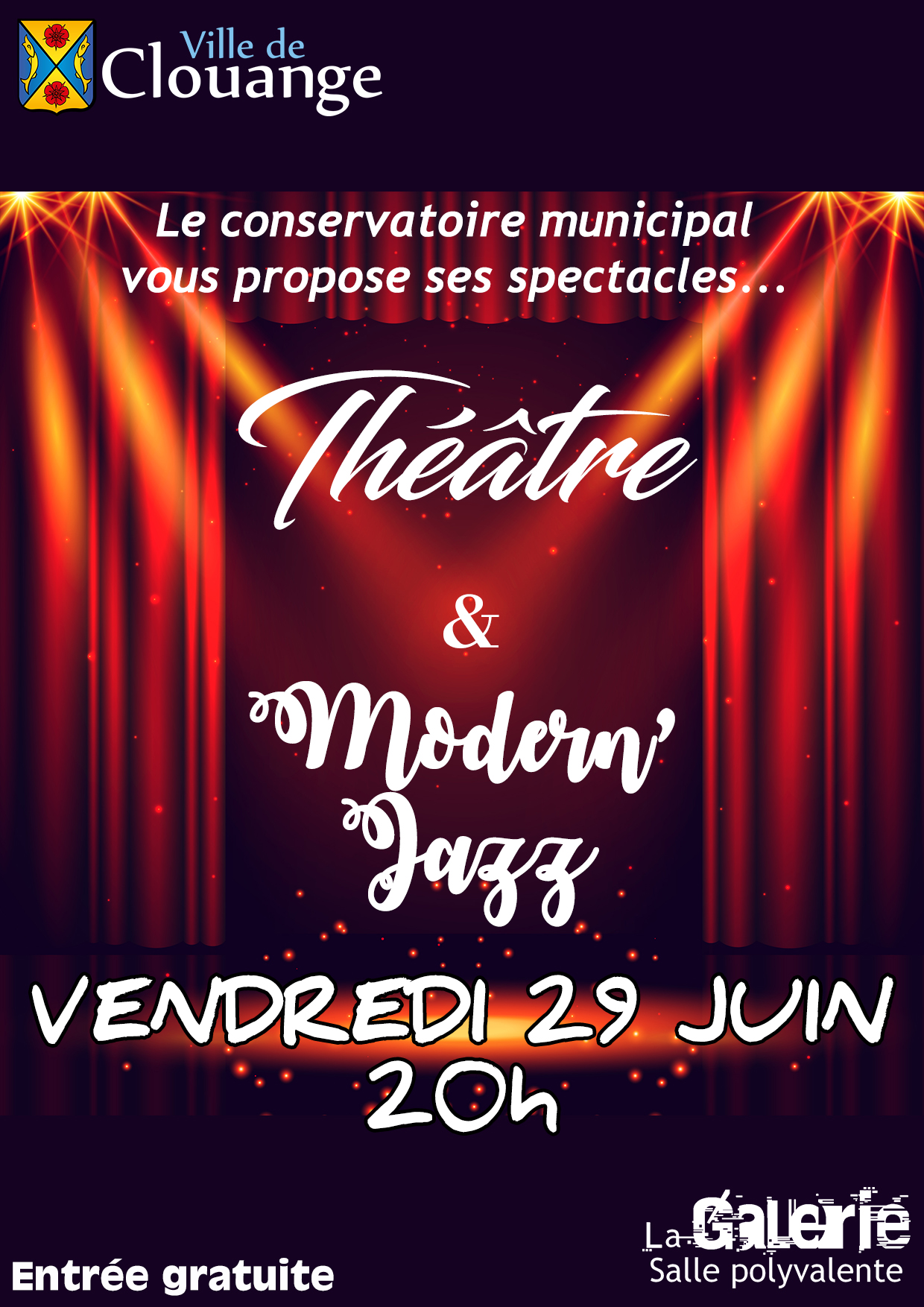 Spectacle Théâtre & Modern'Jazz