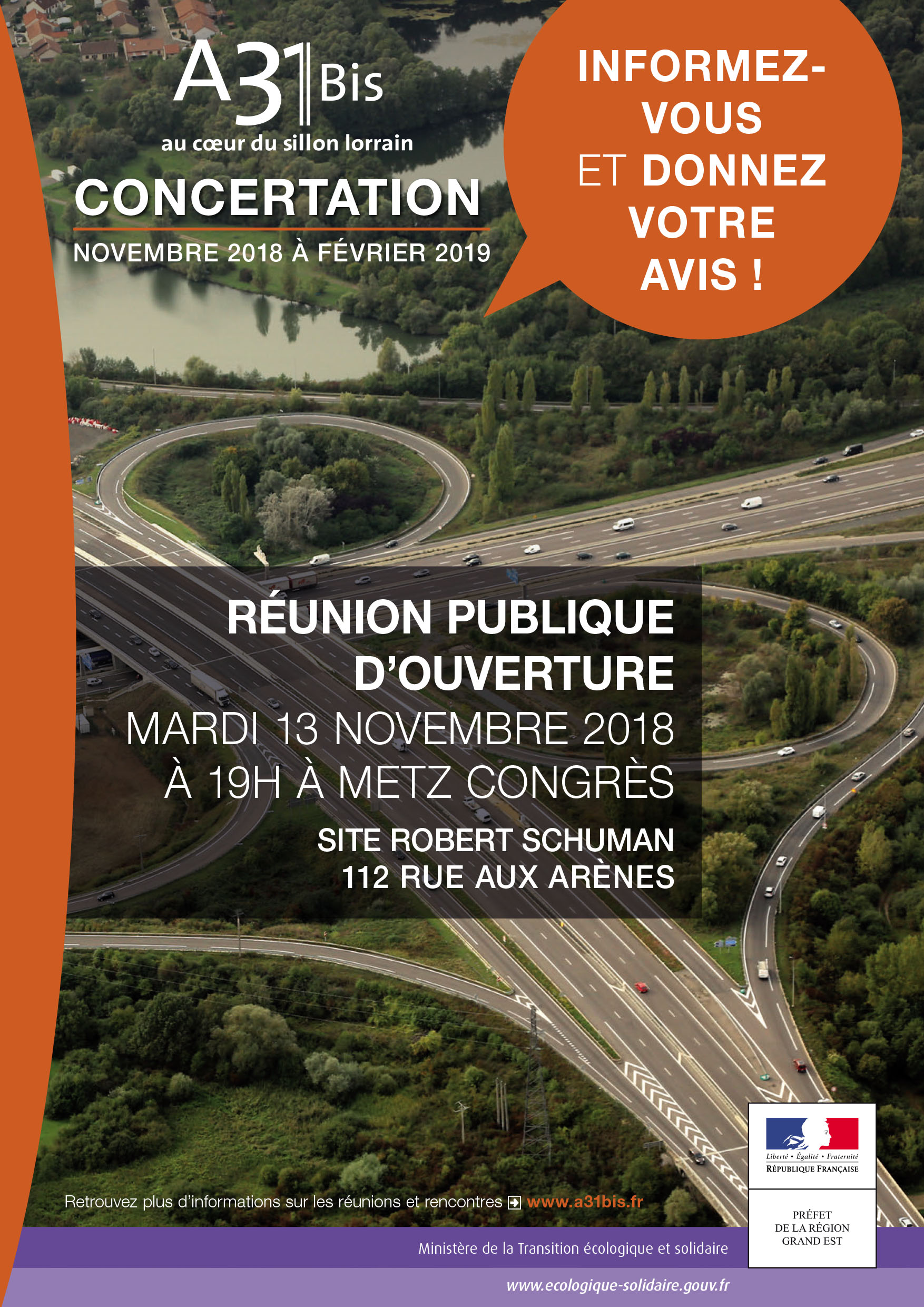 Concertation sur le projet autoroutier A31Bis