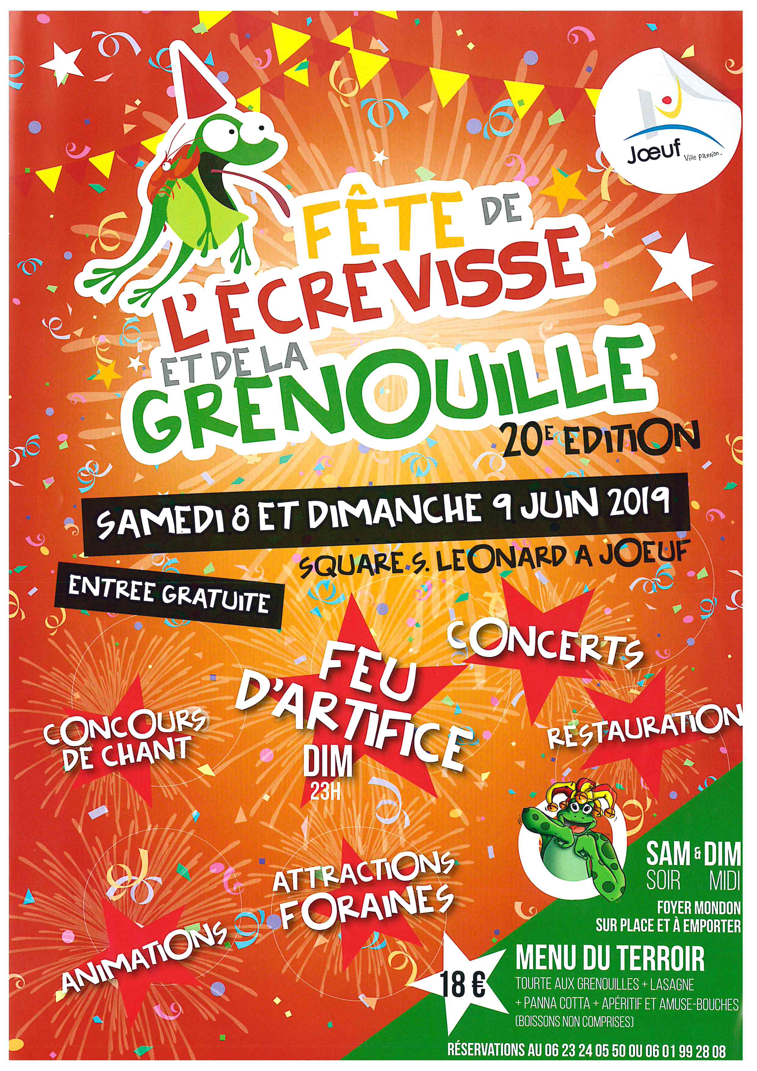 Fête de l'écrevisse et de la grenouille de Jœuf