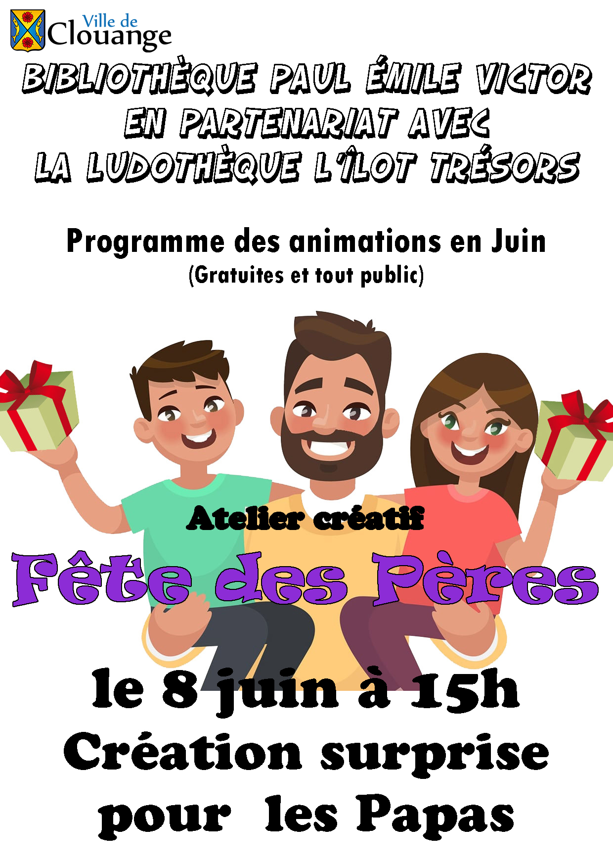 Création pour la fête des Pères