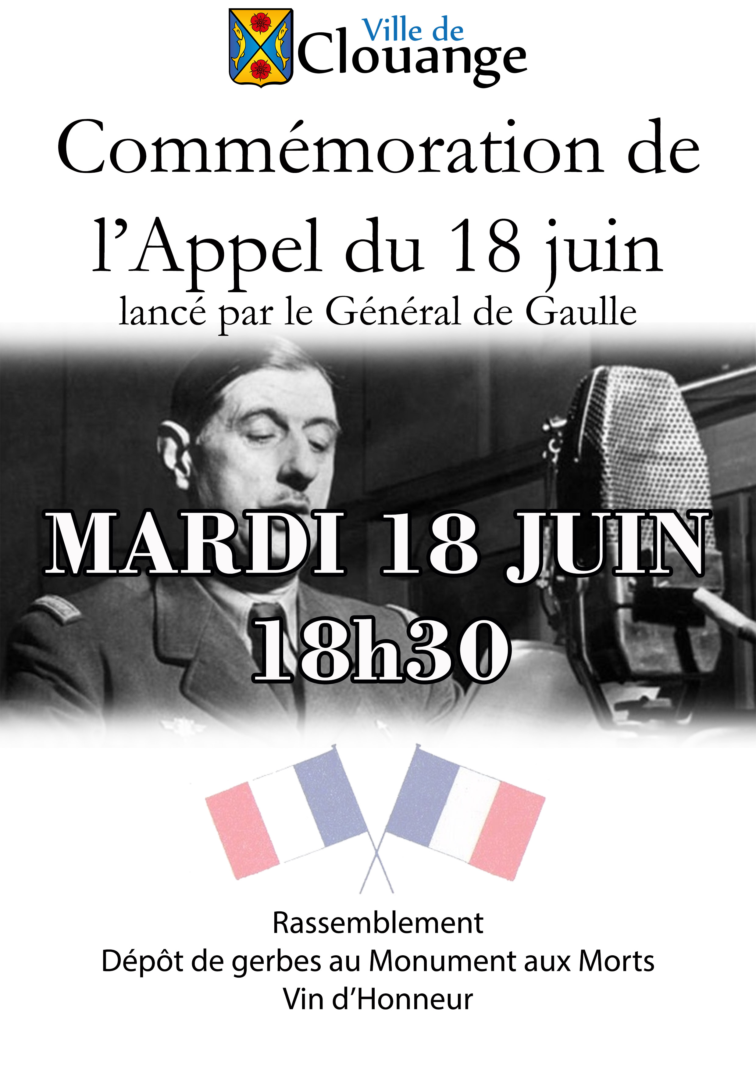 Commémoration de l'appel du 18 juin