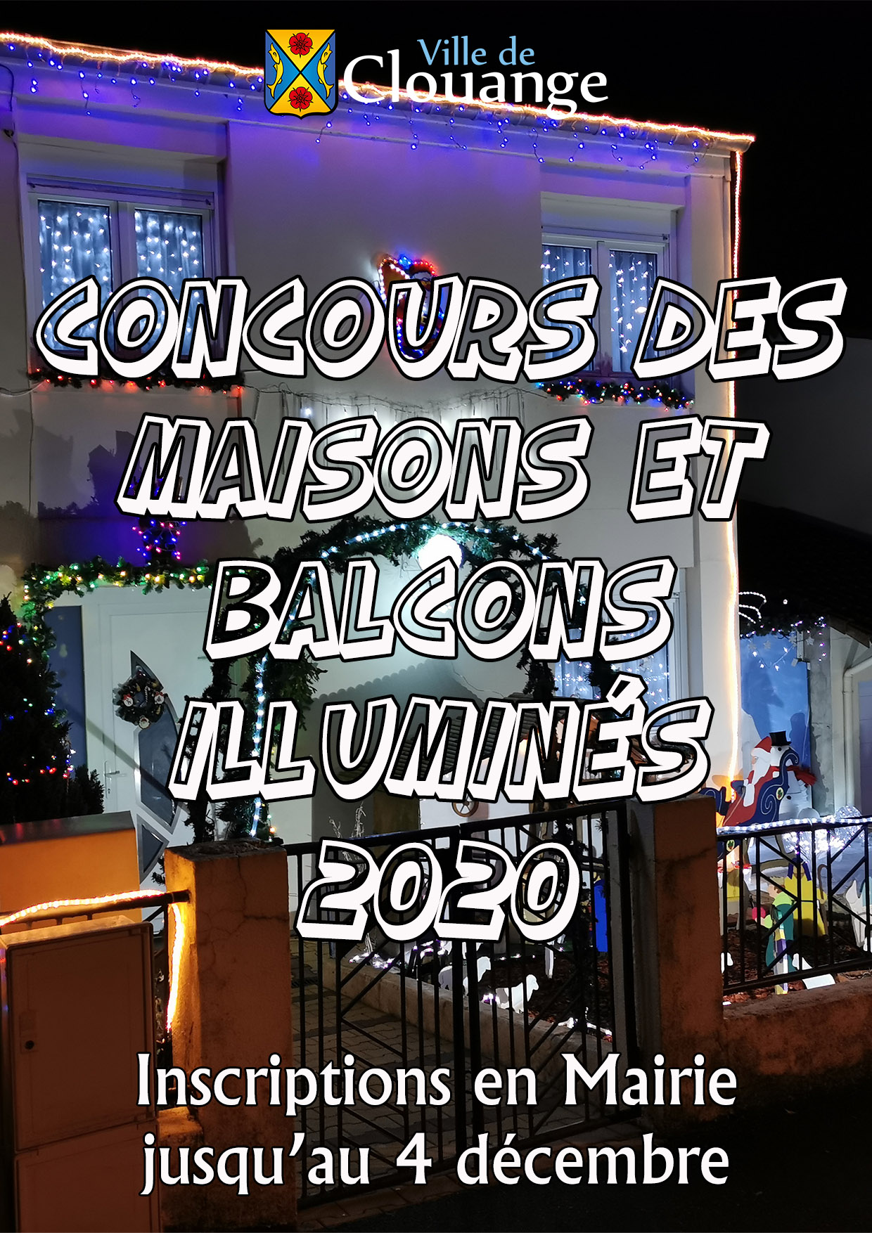 Concours des décorations de Noël 2020