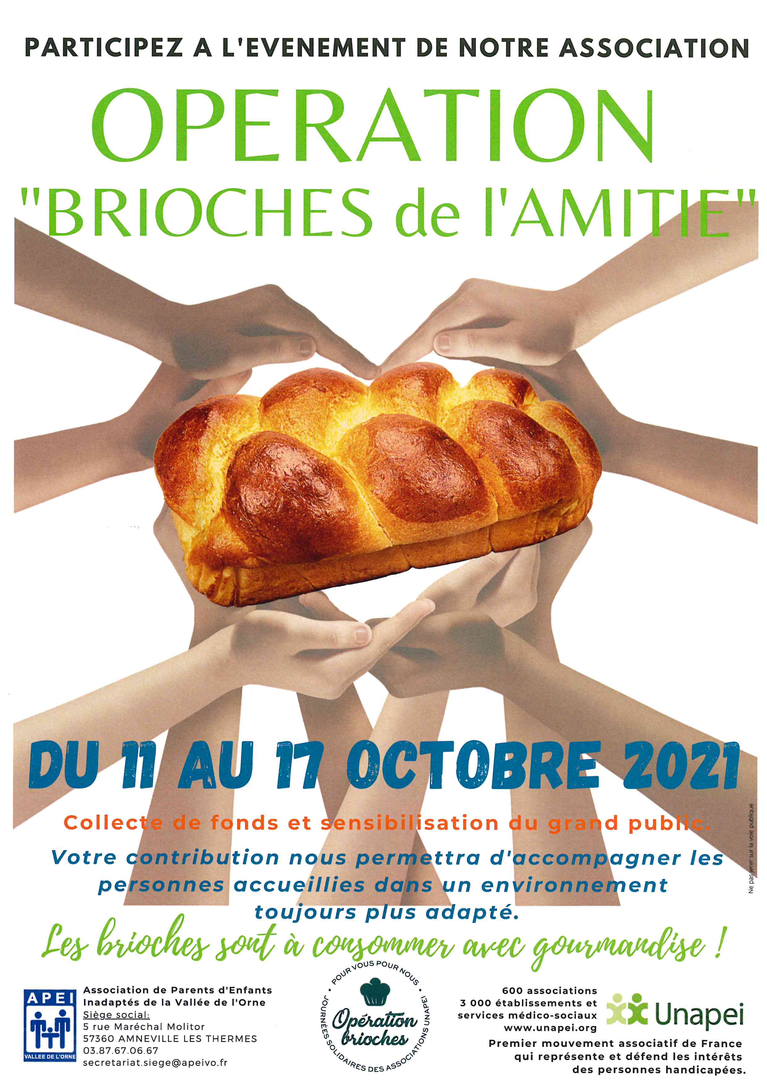 Opération Brioches de l'amitié