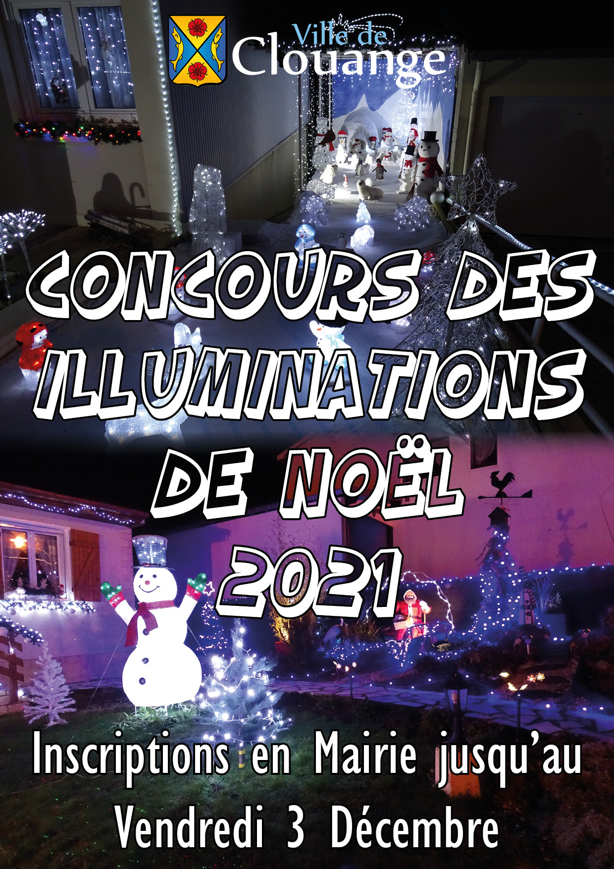 Concours des illuminations de Noël 2021