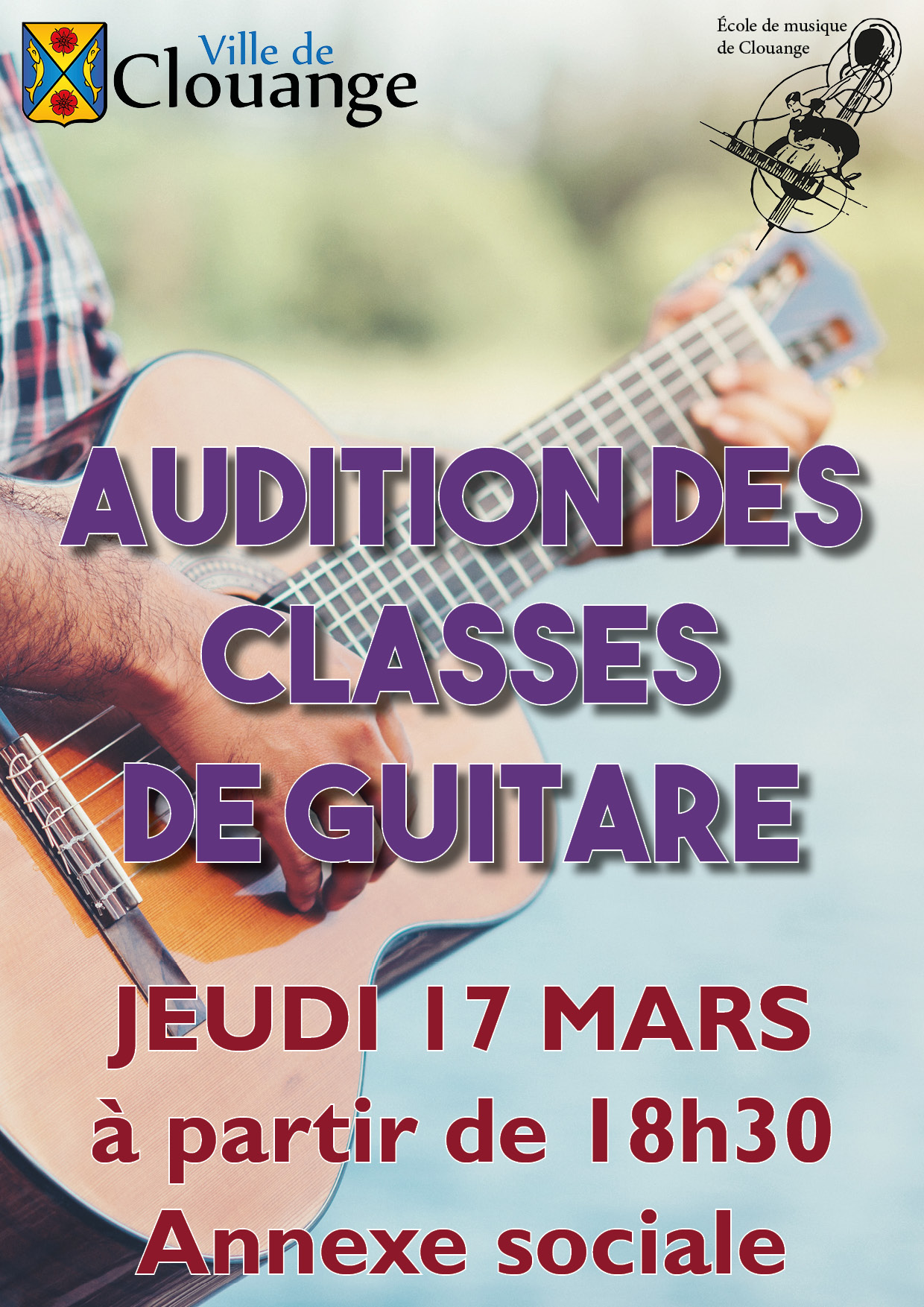 Audition des classes de Guitare