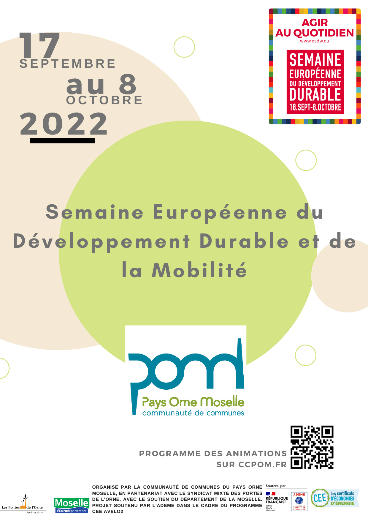 Semaine Européenne du Développement Durable et de la Mobilité