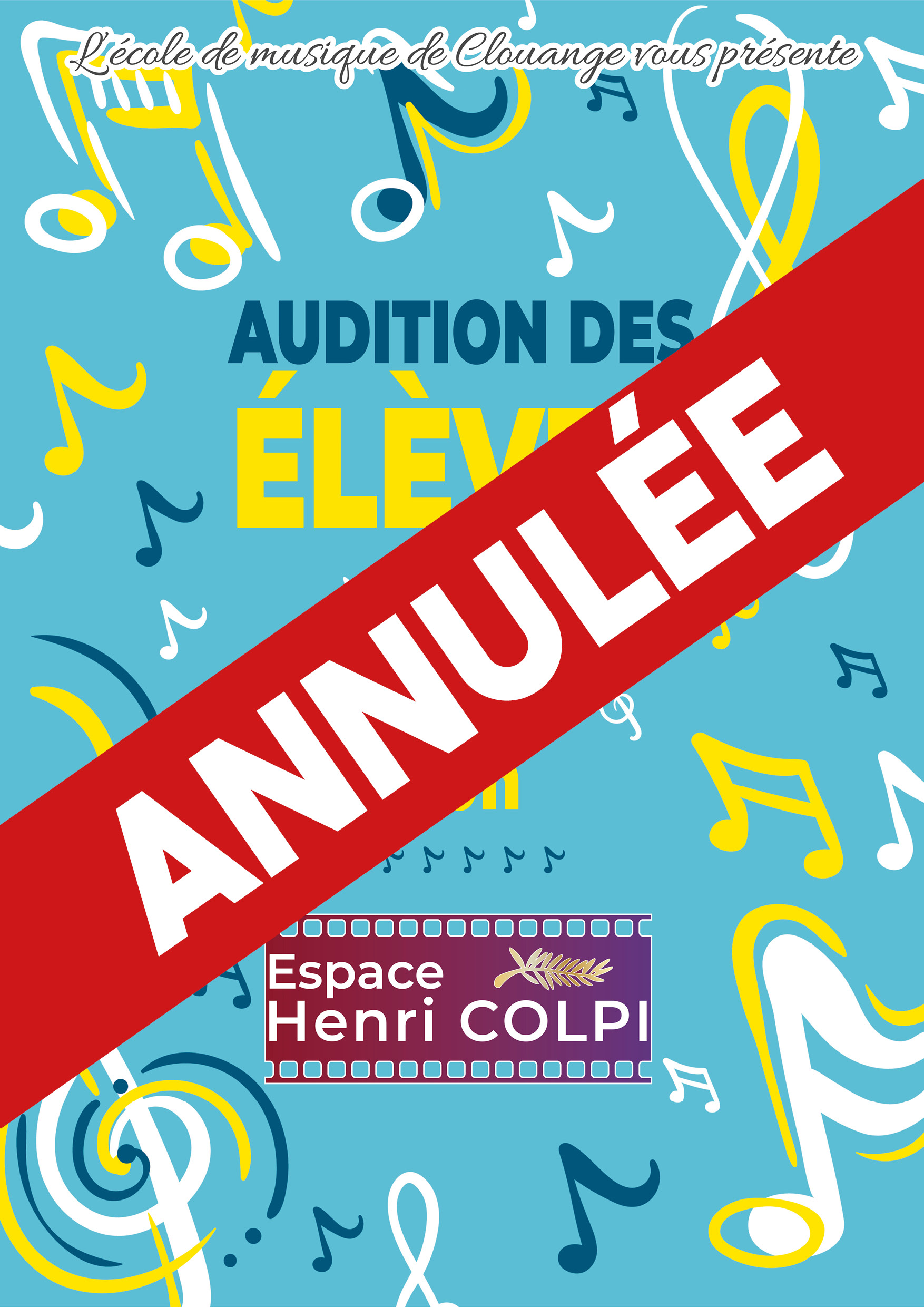 Auditions de fin d'année