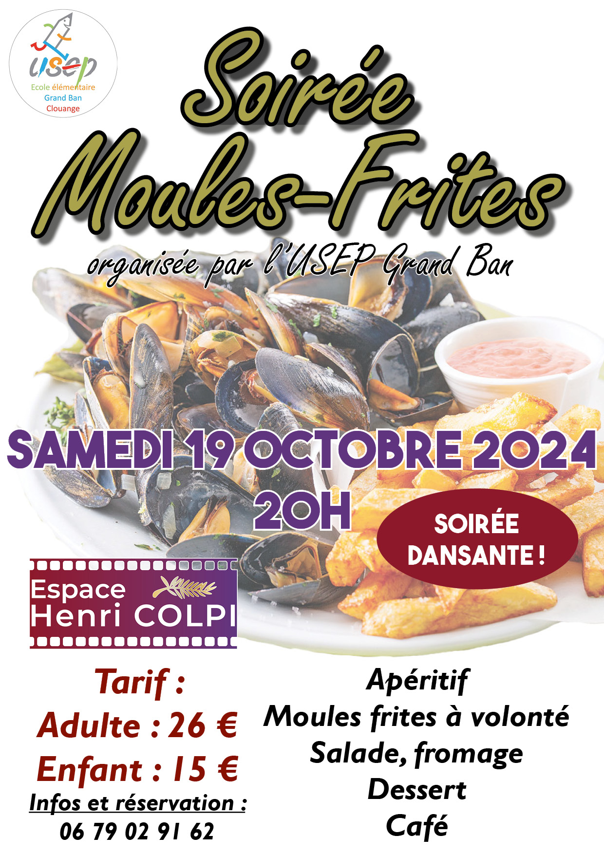 Soirée Moules-Frites