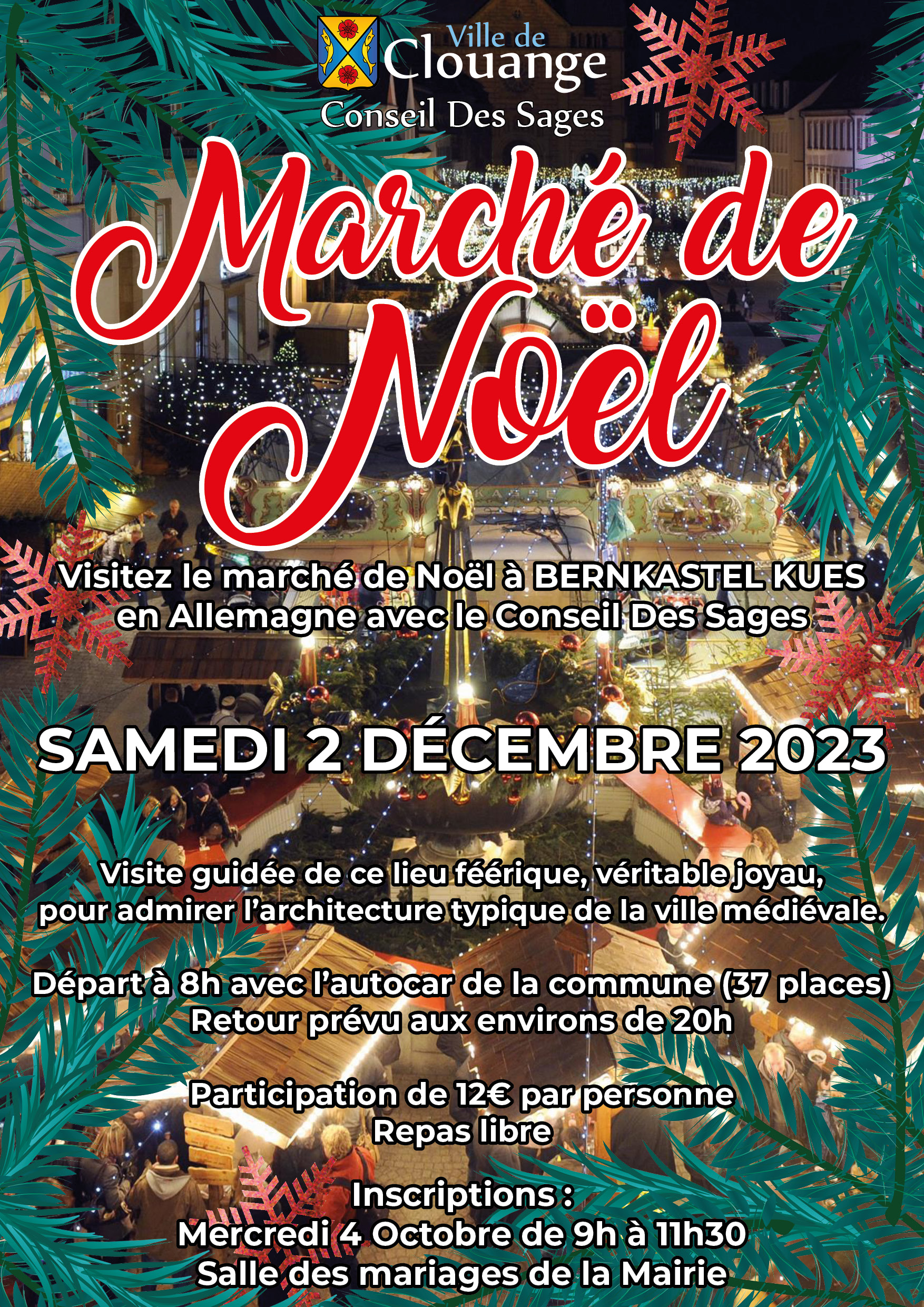 Sortie au Marché de Noël