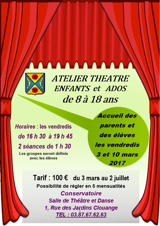 Atelier Théâtre Enfants & Ados