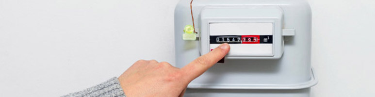 Relève des compteurs de gaz
